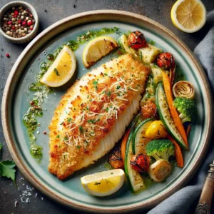 Crispy Parmesan Crusted Tilapia Recipe – Quick & Easy Dinner Idea Golden Crispy Parmesan Crusted Tilapia – A Simple & Delicious Seafood Recipe