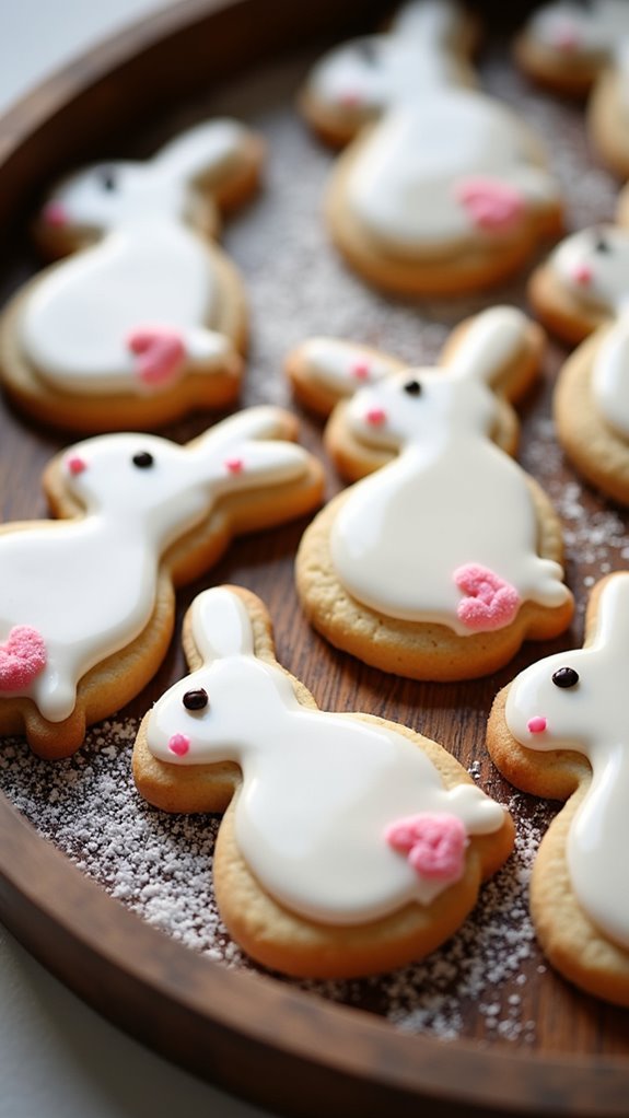 Bunny-Shaped Sugar Cookies bunny shaped sugar cookies recipe