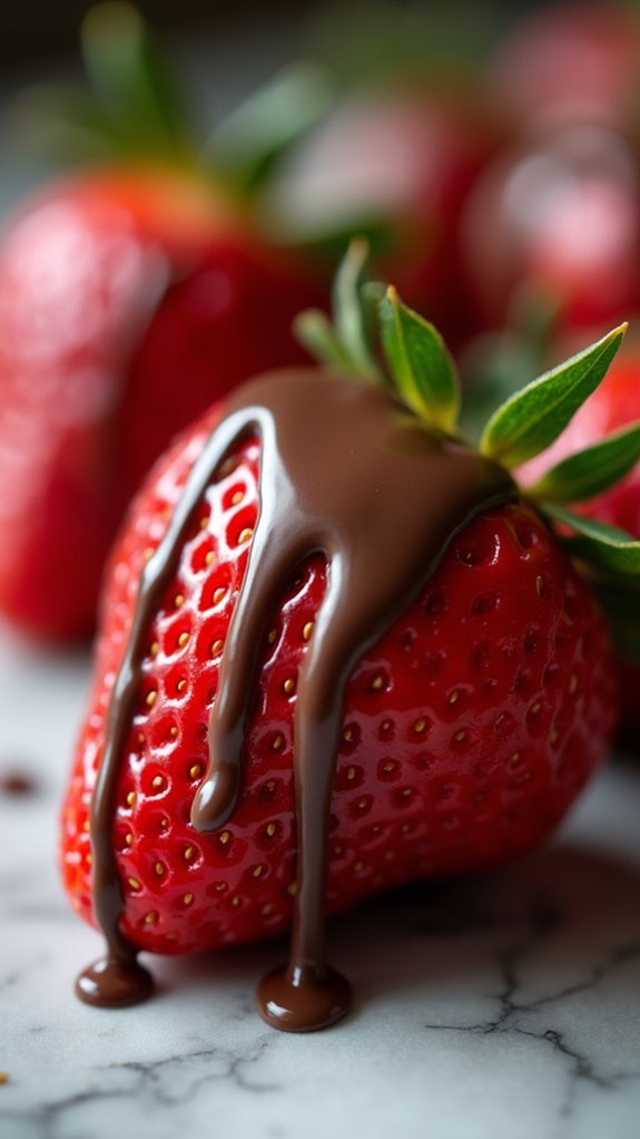 Chocolate Dipped Strawberries delicious chocolate covered strawberries